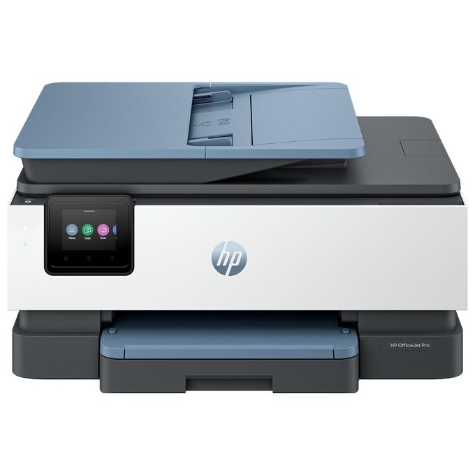 HP OfficeJet Pro 8135e 40Q47B, Stampante Multifunzione a Getto d'Inchiostro A4 a Colori, Fronte e Retro Automatico, 20 ppm, Wi-Fi, HP Smart, 3 Mesi di Inchiostro Instant Ink Inclusi con HP+, Grigia