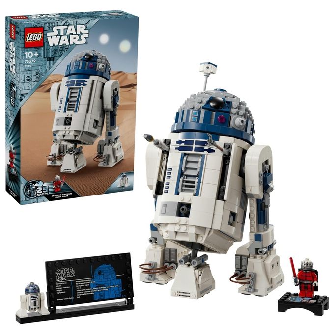 LEGO Star Wars 75379 R2-D2, Modellino da Costruire di Droide con Parti Mobili e Accessori, Giochi Bambini 10+ con Minifigure
