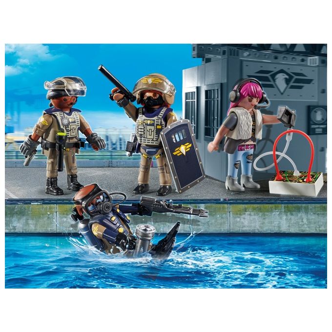 Playmobil City Action Unita' Speciale 4 Personaggi