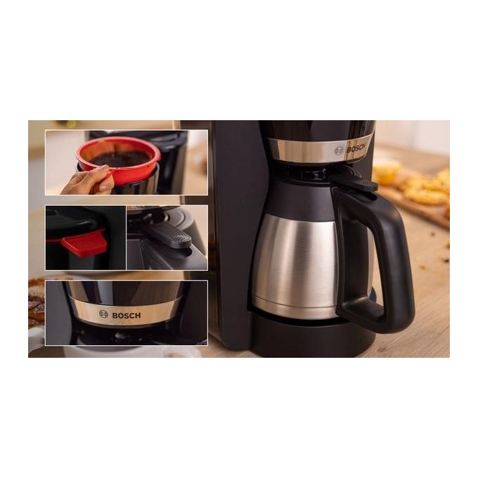 Bosch TKA 5M253 Thermo Macchina da Caffe' con Filtro 1.1 Litri