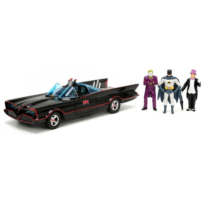 Jada Batman 1966 Classic Batmobile Deluxe Die-Cast 1:24