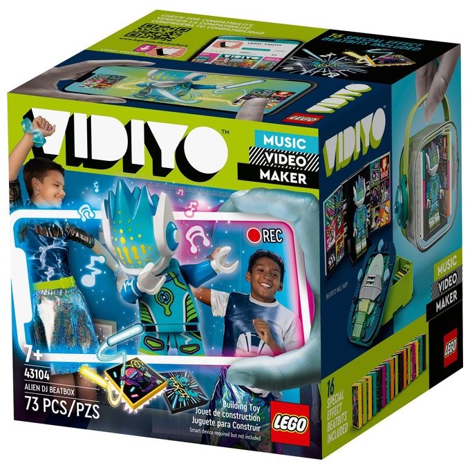 LEGO Vidiyo Alien Dj BeatBox Creatore Video Musicali con Alieno