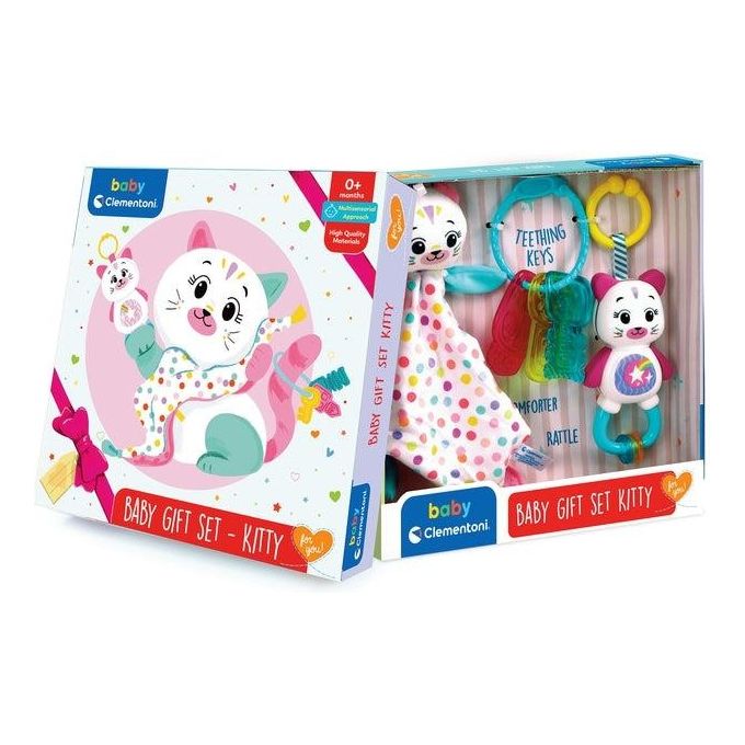 Clementoni Baby Gift Set Pack Nascita Rosa