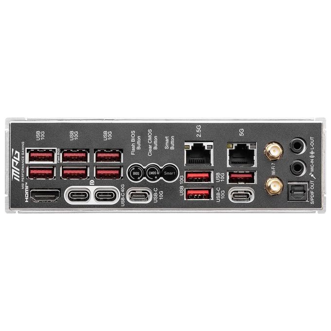MSI Scheda Madre mpg X870e Carbon Wifix870eam54ddr53pci-ex164m.24sata32usb41usb3.2 Gen2x211usb3.2
