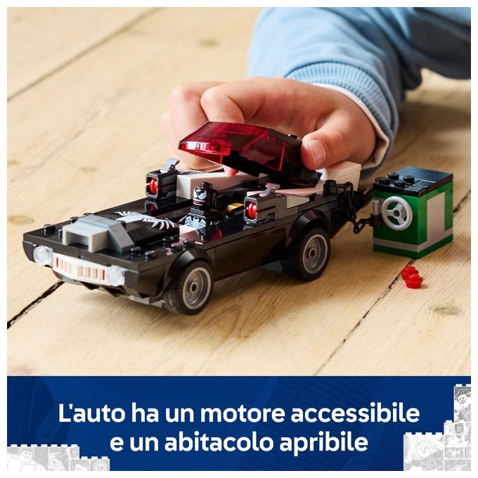 LEGO Set Spider-Man Contro Muscle Car di Venom 76309 Marvel Super Heroes per Avventure Costruibili Emotive