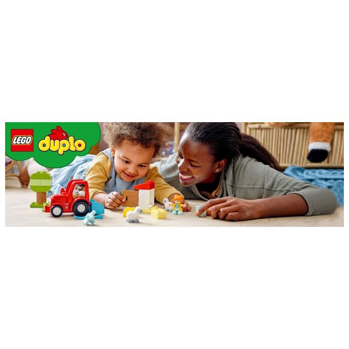 LEGO Duplo Il Trattore della Fattoria e i Suoi Animali