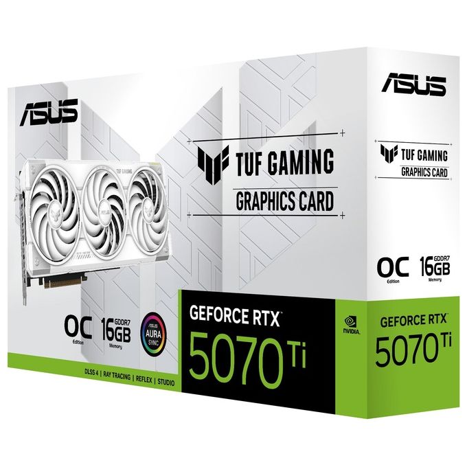 ASUS GeForce RTX 5070 Ti 16GB GDDR7 TUF Gaming Scheda Video