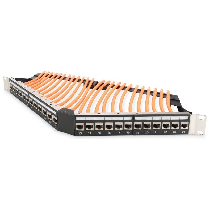 Digitus DN-93617-24 Kit 24 Inserto Jack Schermato Rj45 Categoria 6A Toolfree
