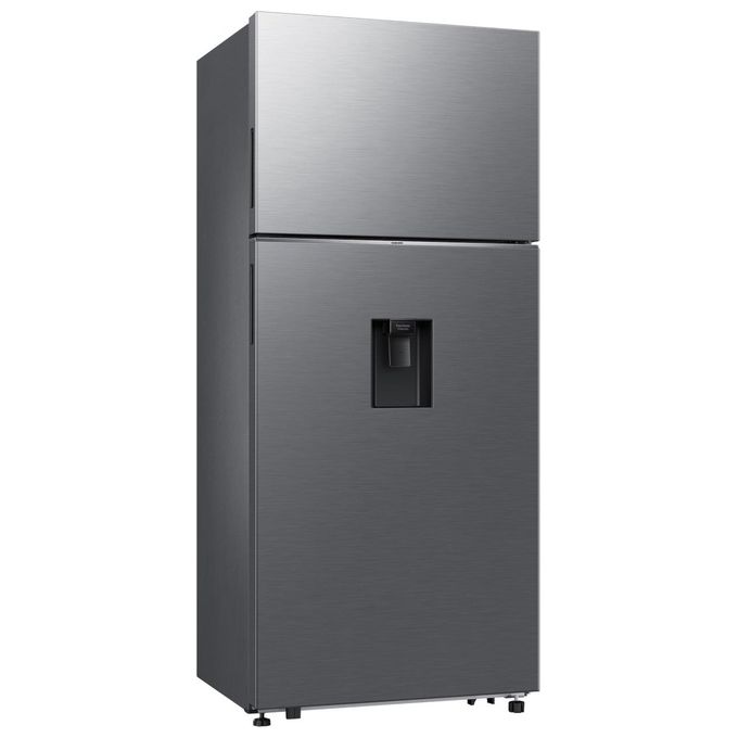 Samsung RT53DG7B14S9EF - Serie 7300 AI - Frigorifero Doppia Porta 528 L, 185,5 cm, Classe E, 37 dB, Twin Cooling Plus, No Frost, SmartThings Wi-Fi, Dispenser Acqua, Inox