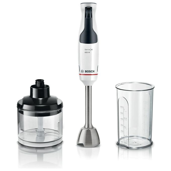 Bosch Serie 4 MSM4W220 Frullatore ad immersione 0.6 Litri 600W Bianco