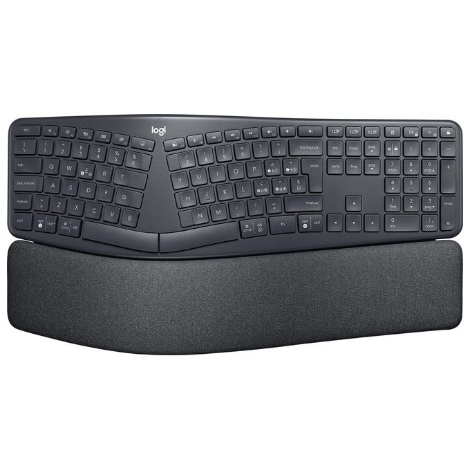 Logitech Ergo K860 For Business Tastiera Italiano Grafite