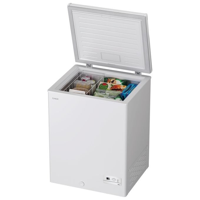 Candy CHAE1452E Congelatore a Pozzetto Orizzontale Capacita' 137 Litri Classe energetica E Capacita' di Congelamento 85 kg-24h Bianco