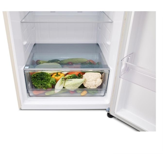 LG GTBV44SEBKD Frigorifero Doppia Porta 70cm 461 Litri Classe Energetica E Door e Linear Cooling Sabbia