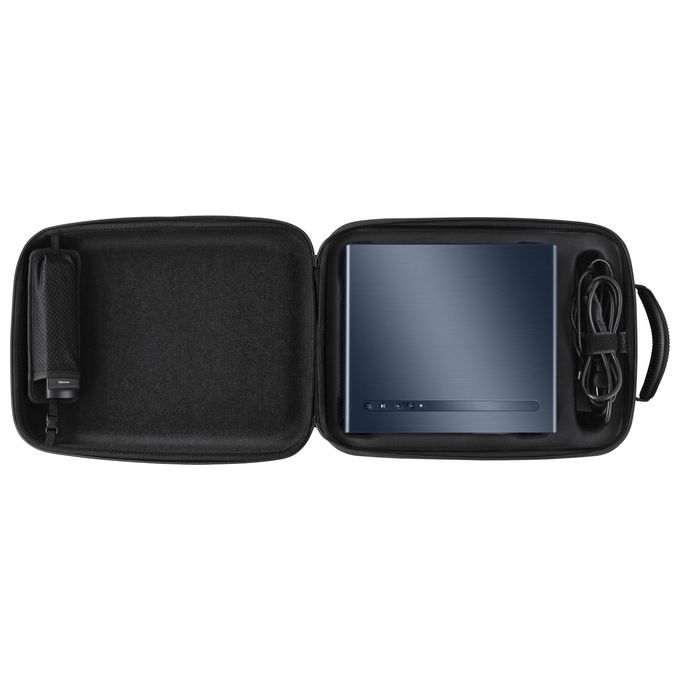 Hisense BB1H Borsa da Trasporto Rigida Progettata per Proiettore Laser C1 4K Triplo Colore Custodia Portatile Rigida per Proiettore e Accessori Colore Nero