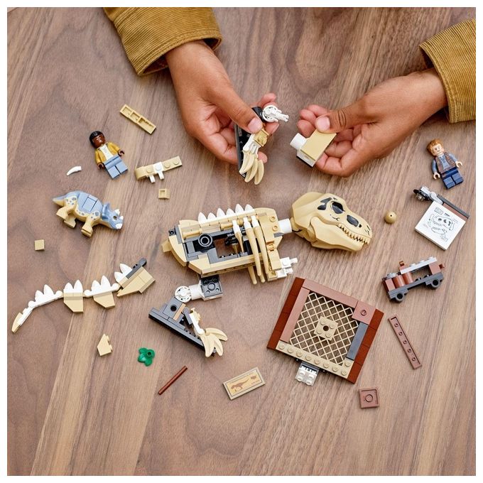 LEGO Jurassic World T. Rex Dinosaur Fossil Exhibition
