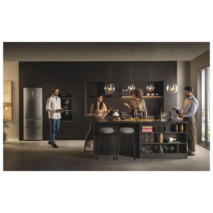Haier 3D 70 Serie 7 HTW7720ENMP Frigorifero Combinato Libera Installazione 483 Litri Classe Energetica E Grigio