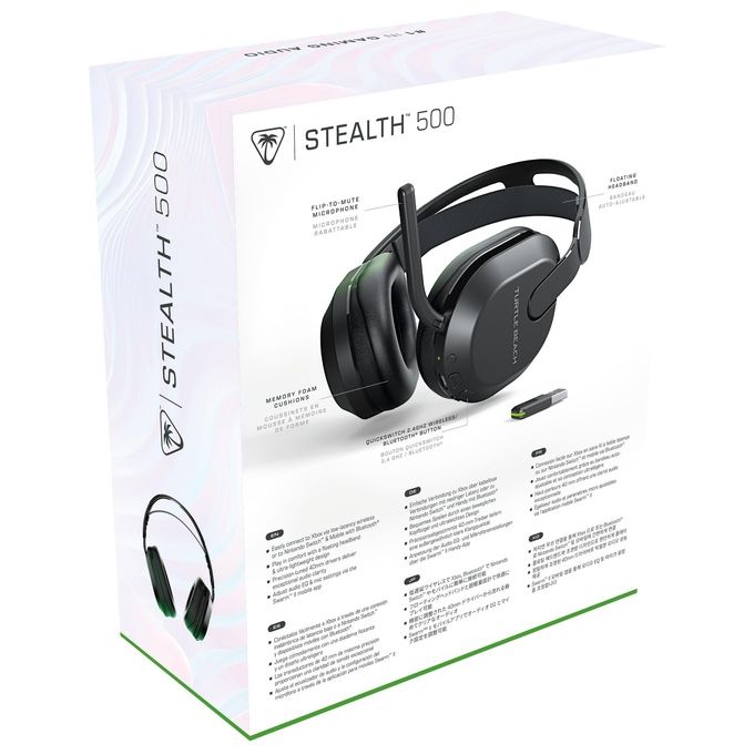 Turtle Beach Stealth 500 XB cuffie stereo Over-Ear, nero