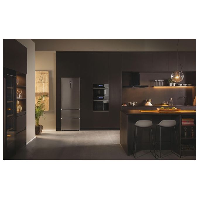 Haier 3D 70 Serie 7 HTW7720ENMP Frigorifero Combinato Libera Installazione 483 Litri Classe Energetica E Grigio