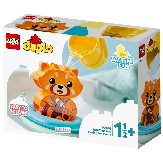 LEGO Duplo Ora del Bagnetto: Panda Rosso Galleggiante