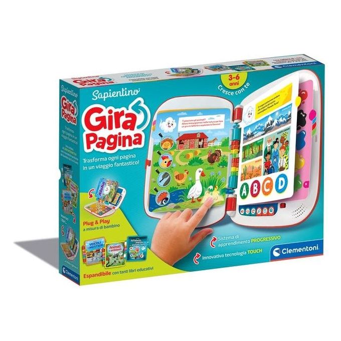 Clementoni Prescolare Sapientino Girapagina