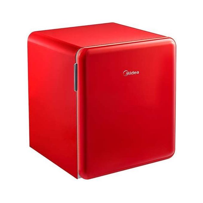 Midea MDRD86SLE32 Mini Frigo Frigobar Minibar Capacita' 47 Litri Classe energetica E Raffreddamento Statico colore Rosso
