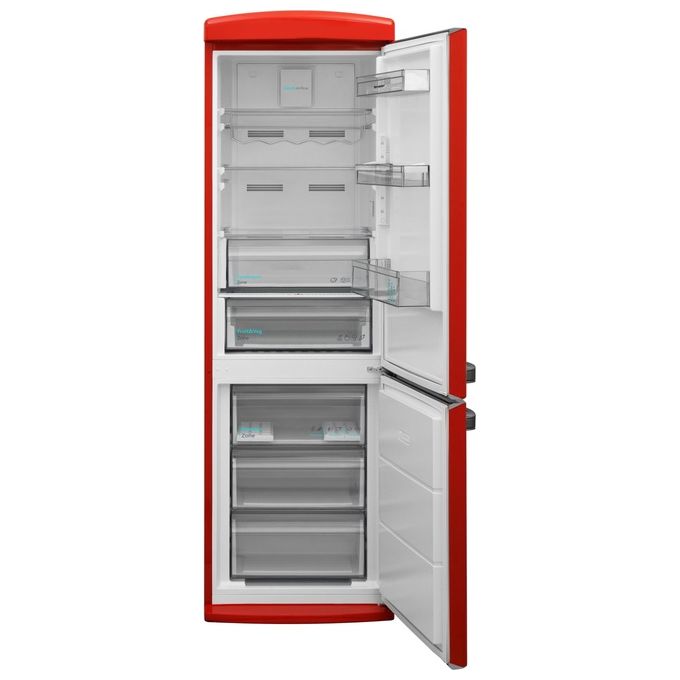 Sharp SJ-NRA11RMXRD Frigorifero Combinato Capacita' 331 Litri Classe energetica D Raffreddamento No Frost colore Rosso