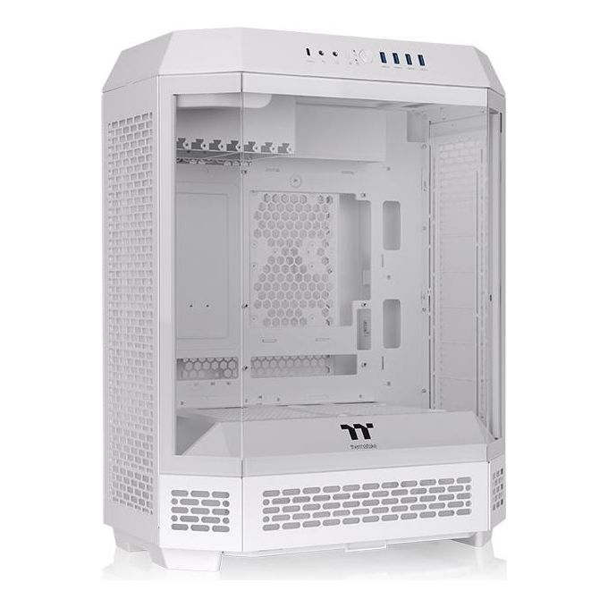 Thermaltake The Tower 600 Mid Tower Chassis Hidden Connector Bianco