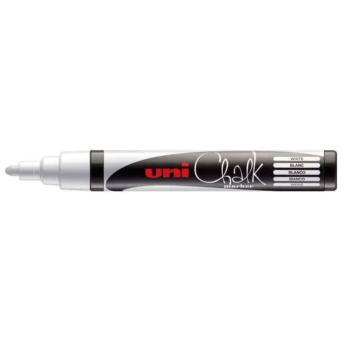 Osama Confezione 6 Chalk Marker Medio Bianco