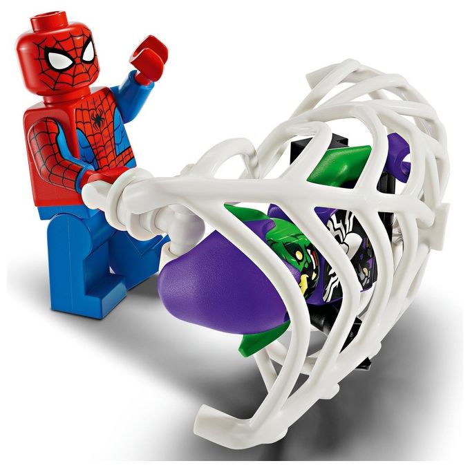 LEGO Marvel 76279 Auto da Corsa di Spider-Man e Venom Goblin, Gioco per Bambini di 7+ Anni, Veicoli Giocattolo dei Supereroi