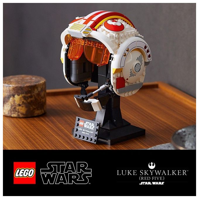 LEGO Star Wars Casco di Luke Skywalker Red Five