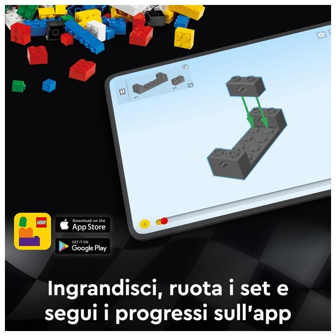LEGO Speed Champions 76919 Mono Splitposto da Corsa McLaren Formula 1 2023, Macchina Giocattolo F1 per Bambini 9+, Auto da Costruire