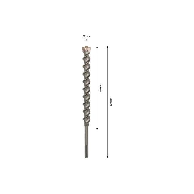 Bosch Punte Sds-Max Quadro-x 38x520mm