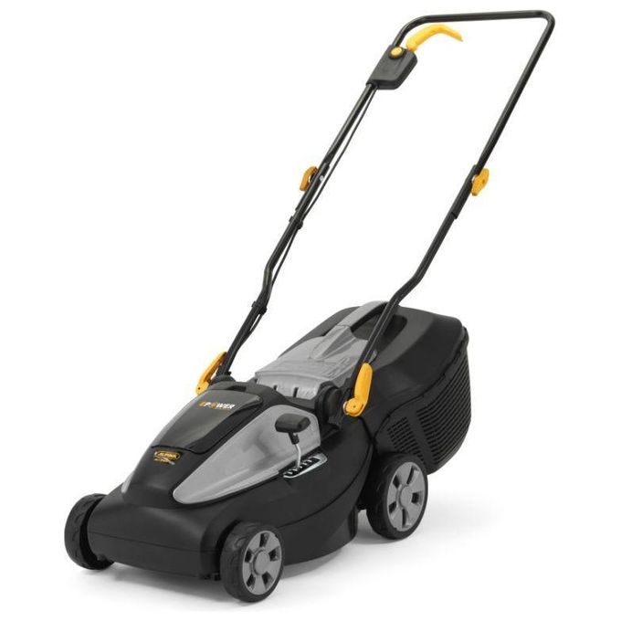 Alpina 291342064-A21 AL1 3420 Li Kit Tagliaerba a spinta Batteria 34 cm 550 W 20 V 2 Ah colore Nero Grigio Giallo