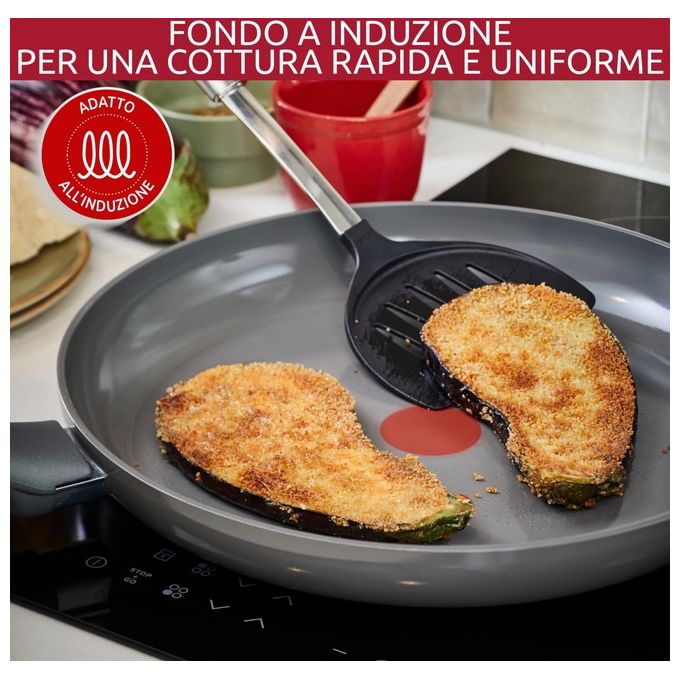 Lagostina 010274040124 Padella 24 cm Risorsa Ceramica