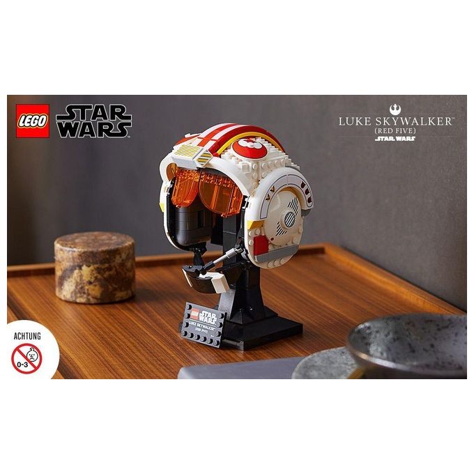 LEGO Star Wars Casco di Luke Skywalker Red Five