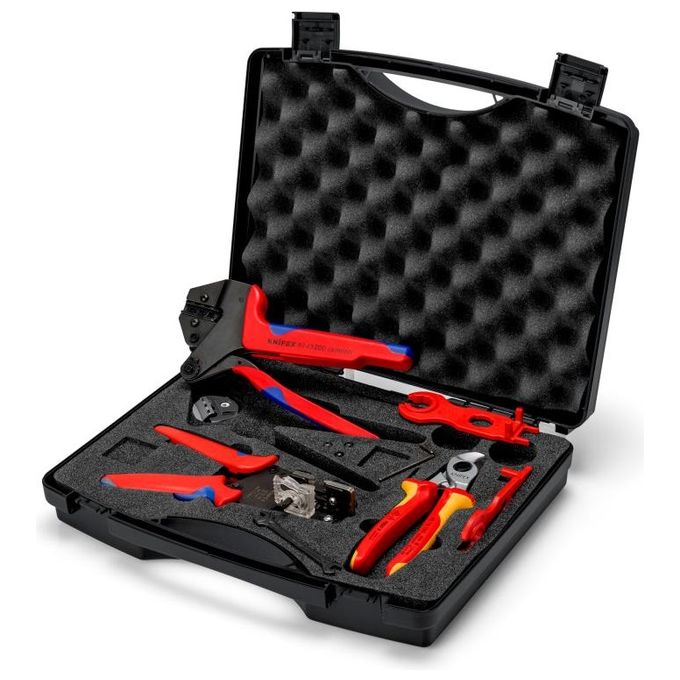 Knipex Valigia Portautensili per Fotovoltaico Mc4