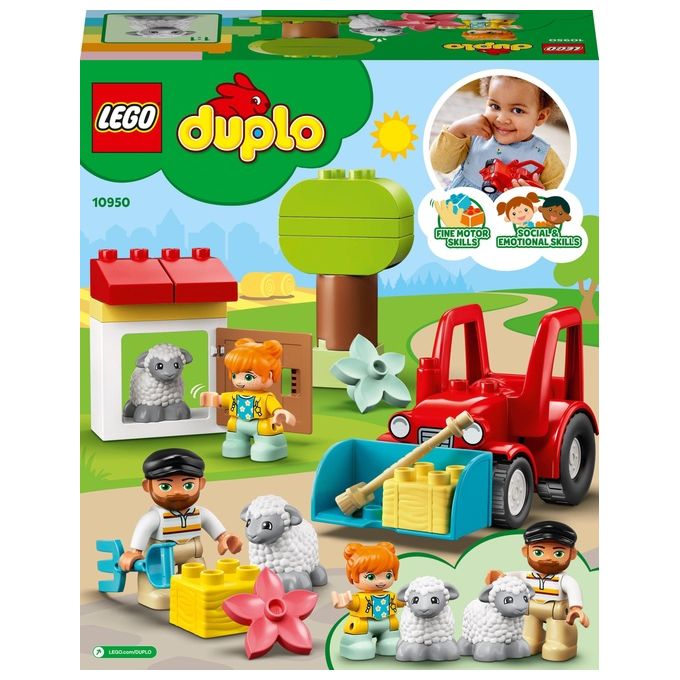LEGO Duplo Il Trattore della Fattoria e i Suoi Animali