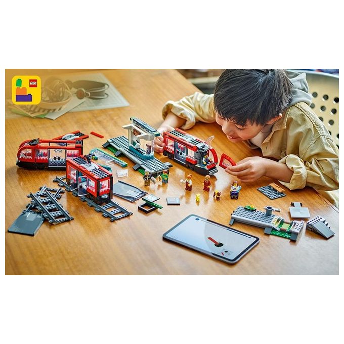 LEGO City Tram e Fermata del Tram