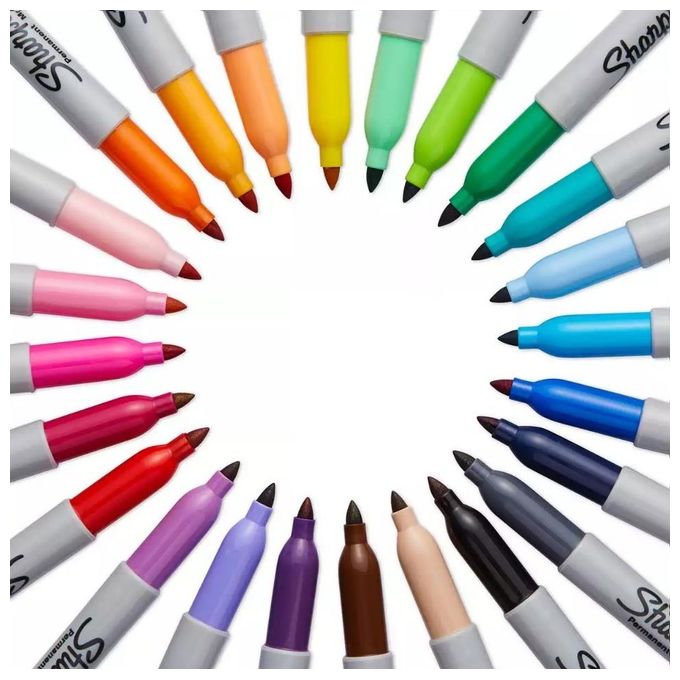 Sharpie Cf12marcat fine p Tonda Rosso