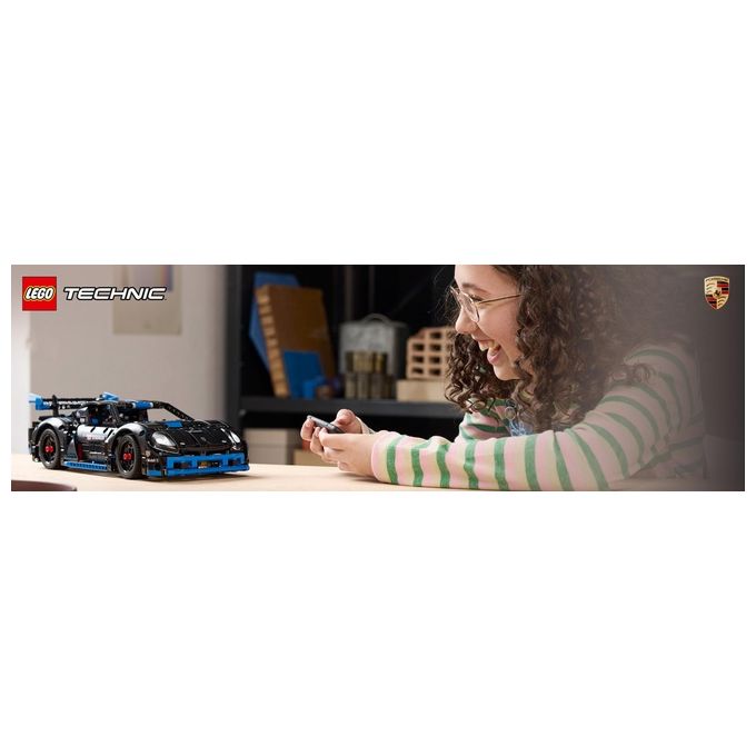 Lego Technic Auto da Corsa Porsche GT4 e-Performance, Macchina Telecomandata, Modellino di Auto da Costruire Interattivo