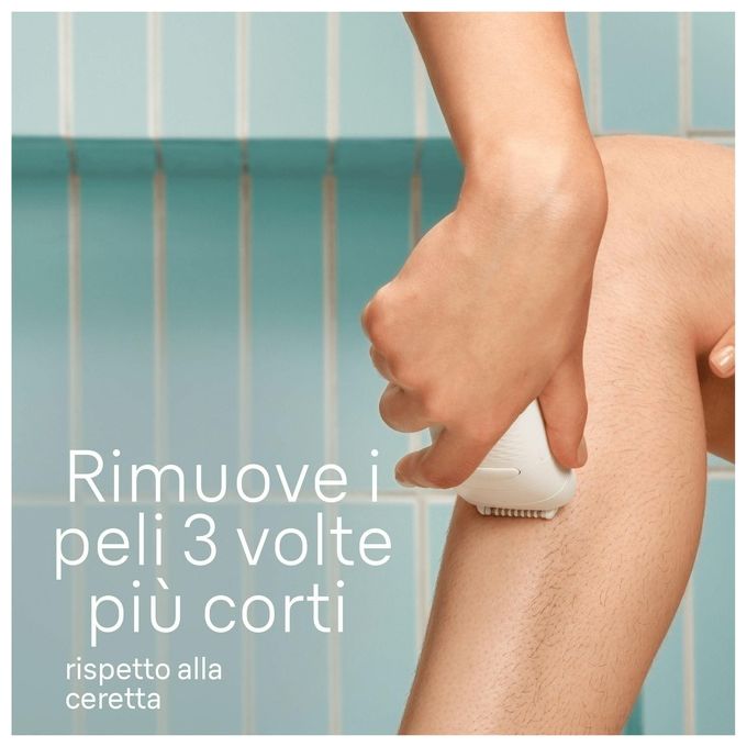 Braun Silk-Epil 5 Epilatore Elettrico 28 Pinze Wet and Dry Rullo Massaggiante