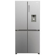 Haier Cube 83 HCR3818EWMM Frigorifero Side by Side 463L 4 Porte No Frost Platino