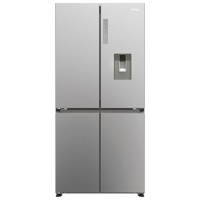 Haier Cube 83 HCR3818EWMM Frigorifero Side by Side 463L 4 Porte No Frost Platino