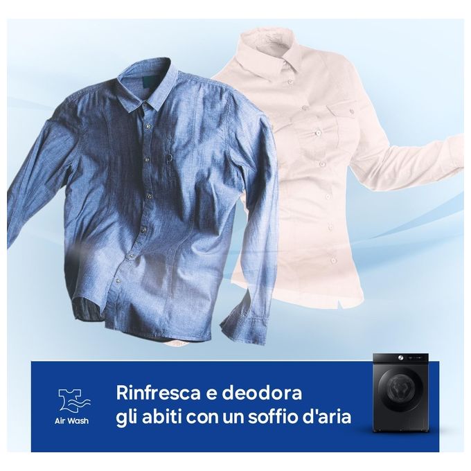 Samsung WD11DB7B85GBU3 Lavasciuga Ai Control Ecodosatore 11-6Kg