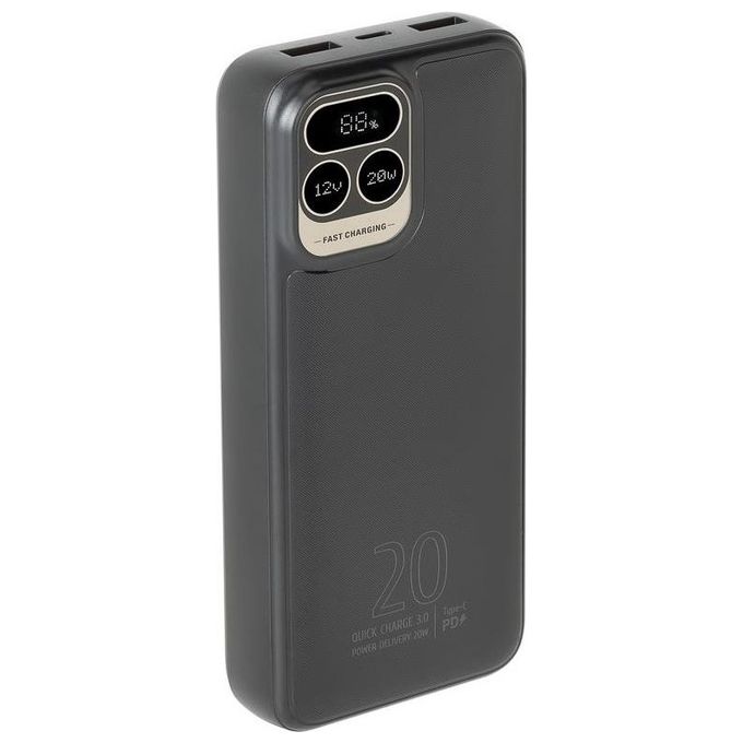 Rivacase Battery Bank 20.000 Mah 20W PD
