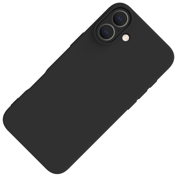 Celly Cromo Cover per iPhone 16 Plus Nero