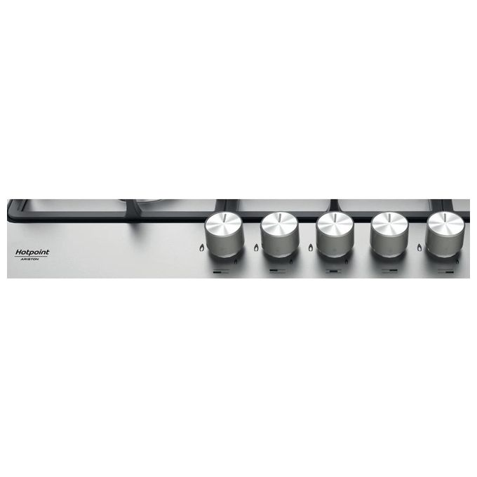 Hotpoint PPH 75G D-IX Piano Cottura a Gas 5 Zone 73cm  Inox