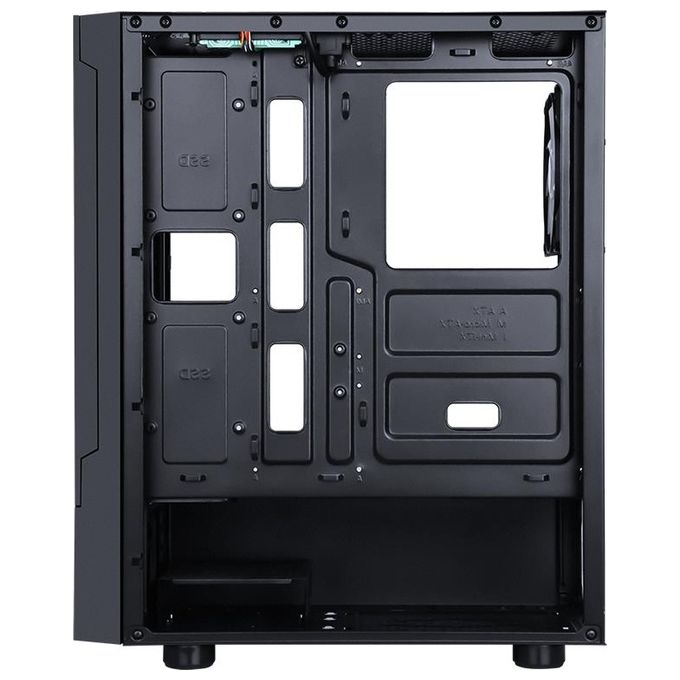 Itek SIISBE 3.0 Gaming Midi Tower Nero 3x12cm ARGB fan USB3