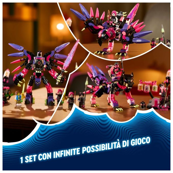 LEGO 71483 Le Creature da Incubo della Mai-Strega Set da Costruzione 457 Pezzi per Bambini 9+ colore Multicolore