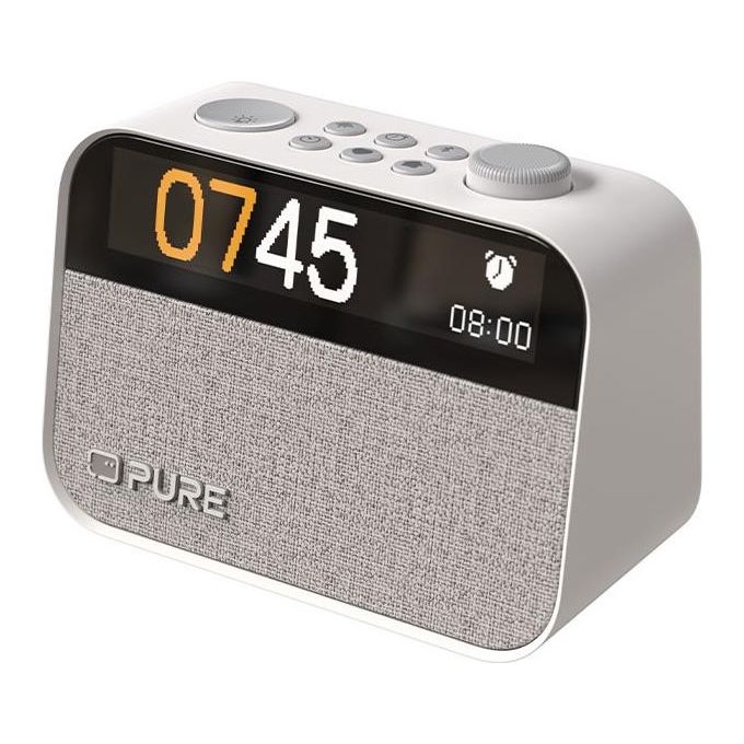 Pure Radiosveglia Moment Cotton Bianco